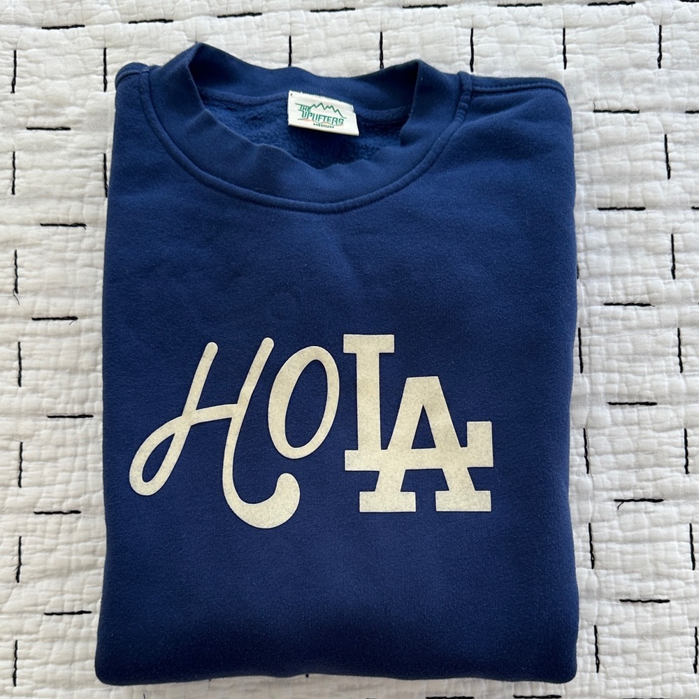 Blue HoLA Sweatshirt by The Uplifters.